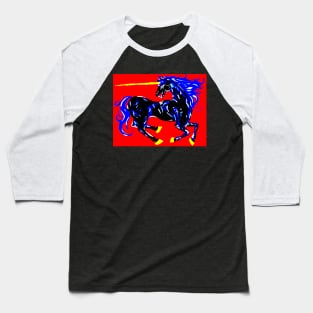 SAD, SAD UNICORN Baseball T-Shirt